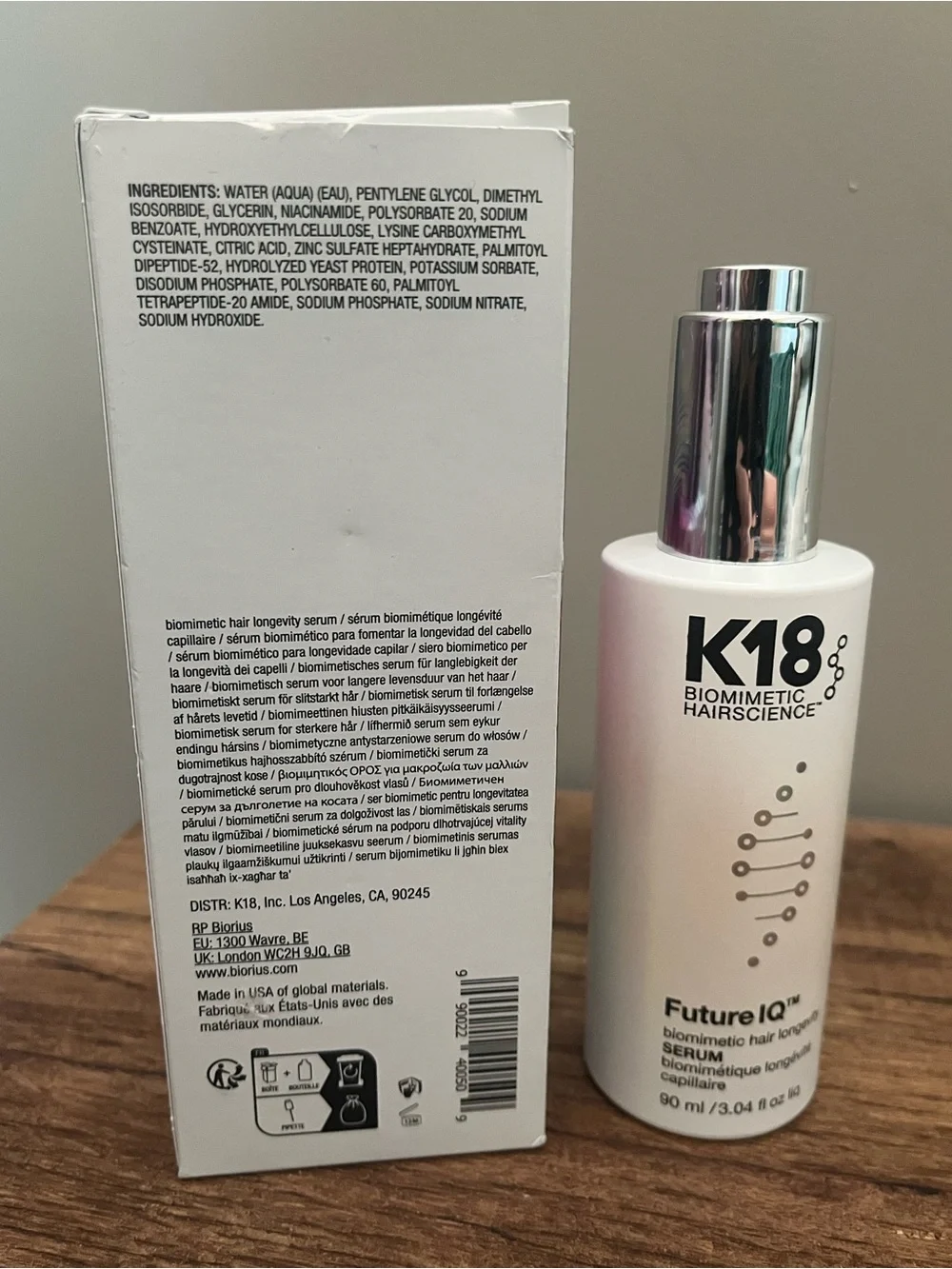 K18 Biomimetic Hairscience Future IQ Serum – 90mL